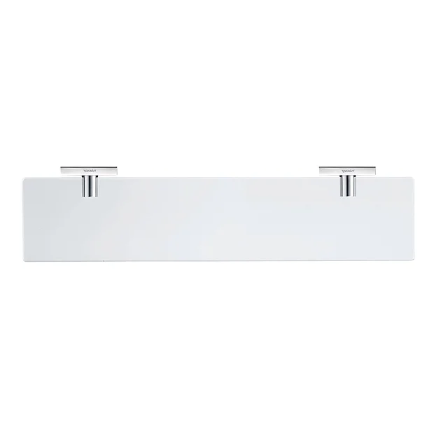 Duravit Karree 600mm Wall Mounted Glass Shelf 3 Duravit Karree 600mm Wall Mounted Glass Shelf