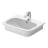 Duravit D-Code 545mm 1TH Inset Basin -Shower Essence 0337540000 l