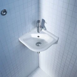 Duravit Starck 3 430mm 1TH Handrinse Corner Basin