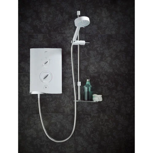 Mira - Sport Multi-fit 9.8kw Electric Shower - White & Chrome 5 Mira - Sport Multi-fit 9.8kw Electric Shower - White & Chrome - Image 3