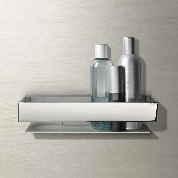 Keuco Edition 11 Shower Basket - Chrome/Silver 4 Keuco Edition 11 Shower Basket - Chrome/Silver - Image 2