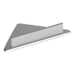 Keuco Edition 400 Corner Shower Shelf With Integrated Squeegee - Chrome