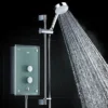 Mira - Azora 9.8kw Thermostatic Electric Shower - Frosted Glass
