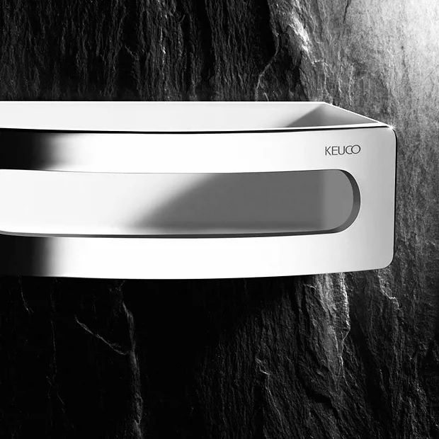 Keuco Elegance Shower Basket - Chrome/White 6 Keuco Elegance Shower Basket - Chrome/White - Image 4