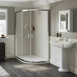 Mira Realm ERD Traditional Thermostatic Shower Mixer With Diverter - Chrome