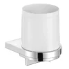 Keuco Moll Soap Dispenser - Chrome/White -Shower Essence 12752010100 d1