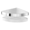 Keuco Moll Corner Shower Basket - Chrome/White -Shower Essence 12757010000 d1
