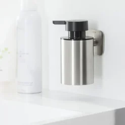 Tiger Colar Soap Dispenser - Brushed Stainless Steel -Shower Essence 1313430946 d1