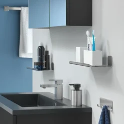 Tiger Colar Freestanding Soap Dispenser - Brushed Stainless Steel