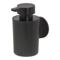 Tiger Tune Swivel Soap Dispenser - Brushed Black Metal/Black -Shower Essence 1326038946 l