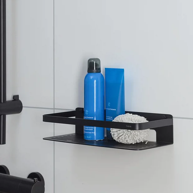 Tiger Caddy Large Shower Basket - Black 7 Tiger Caddy Large Shower Basket - Black - Image 5