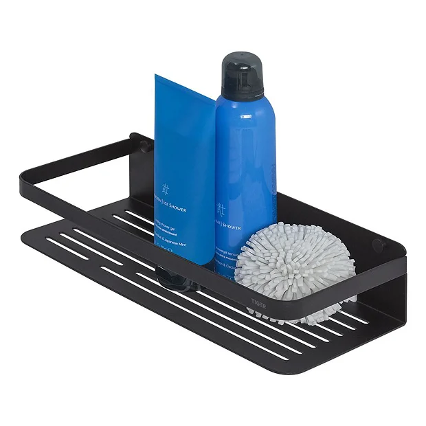 Tiger Caddy Large Shower Basket - Black 4 Tiger Caddy Large Shower Basket - Black - Image 2