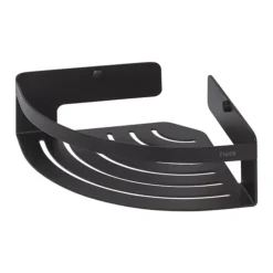 Tiger Caddy Small Corner Shower Basket - Black -Shower Essence 1400430746 d2