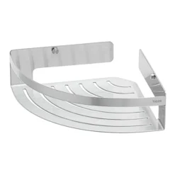 Tiger Caddy Large Corner Shower Basket - Brushed Stainless Steel -Shower Essence 1400630946 d2