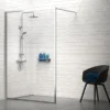 Tiger Caddy Shower Basket/Towel Rail - Brushed Stainless Steel -Shower Essence 1400830946 d6