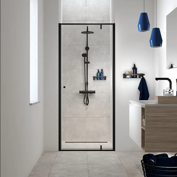 Tiger Caddy Shower Basket With Hook - Black 3 Tiger Caddy Shower Basket With Hook - Black