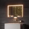 Keuco Royal Lumos 1000mm Semi-Recessed LED Illuminated Mirror Cabinet -Shower Essence 14314171331 d2