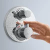 Hansgrohe Ecostat S Thermostat 1 Function Concealed Finish Set 1 Hansgrohe Ecostat S Thermostat 1 Function Concealed Finish Set -Shower Essence 15757000 d1