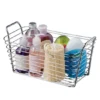 Chrome Rectangular Caddy With Handles -Shower Essence 1600558nl
