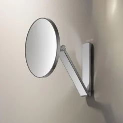 Keuco ILook Move Round Non-Illuminated Cosmetic Mirror - Chrome 9 Keuco ILook Move Round Non-Illuminated Cosmetic Mirror - Chrome -Shower Essence 17612010000 d1