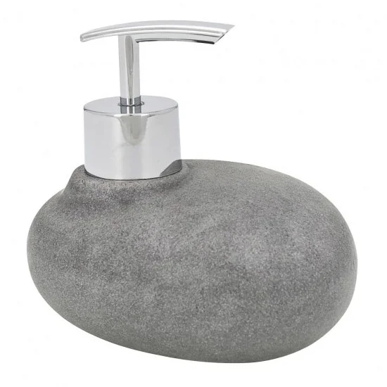 Wenko Pebble Stone Grey Soap Dispenser 3 Wenko Pebble Stone Grey Soap Dispenser