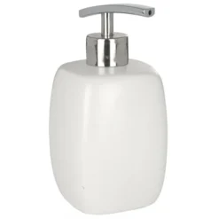 Wenko Faro Ceramic Soap Dispenser - White