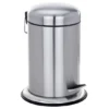 Wenko Nova 3 Litre Pedal Bin - Stainless Steel 1 Wenko Nova 3 Litre Pedal Bin - Stainless Steel -Shower Essence 20030100l