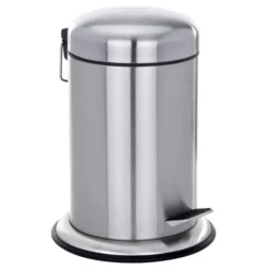 Wenko Nova 3 Litre Pedal Bin - Stainless Steel