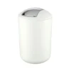 Wenko Brasil White Swing Cover Bin -Shower Essence 21207100 ln