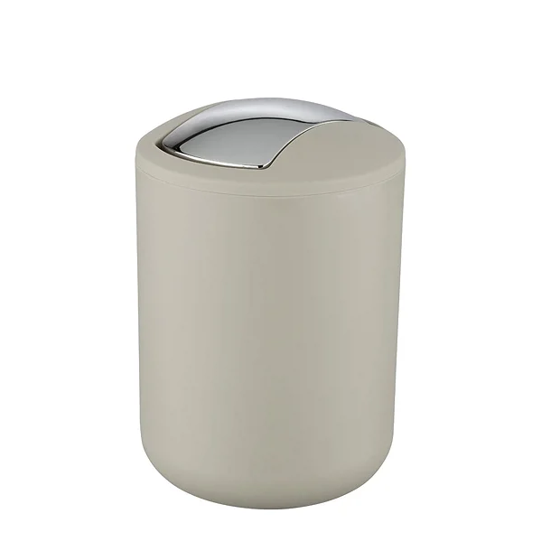 Wenko Brasil Taupe Swing Cover Bin 4 Wenko Brasil Taupe Swing Cover Bin - Image 2