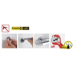 Wenko Power-Loc Puerto Rico Soap Dispenser -Shower Essence 22292100 d6 1