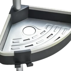 Wenko Wave Telescopic 3-Tier Corner Shelf Storage 13 Wenko Wave Telescopic 3-Tier Corner Shelf Storage -Shower Essence 22827100 d4n