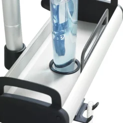 Wenko Line Telescopic 3-Tier Corner Shelf Storage -Shower Essence 22828100 d3n