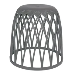 Wenko Omio Anthracite Bathroom Stool / Laundry Bin -Shower Essence 22926100 d1