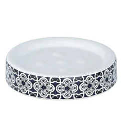 Wenko Murcia Blue Ceramic Soap Dish