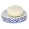 Wenko Lorca Blue Ceramic Soap Dish 1 Wenko Lorca Blue Ceramic Soap Dish -Shower Essence 23206100 l