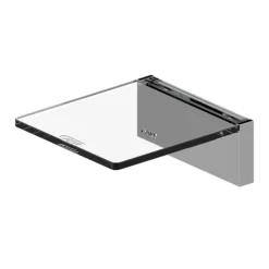 AKW Onyx Small Shelf Chrome