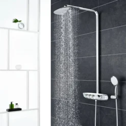 Grohe Rainshower SmartControl 360 DUO Shower System - Chrome -Shower Essence 26250000 lrg