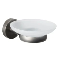 JTP Vos Brushed Black Soap Dish -Shower Essence 27131bbl l