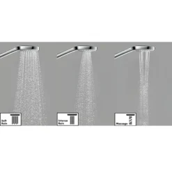Hansgrohe Croma Select E SemiPipe Multi With Thermostatic Shower Mixer