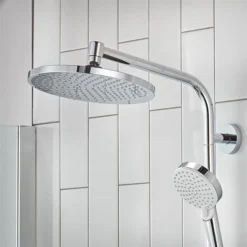 Hansgrohe Crometta S EcoSmart Showerpipe 240 Thermostatic Shower Mixer