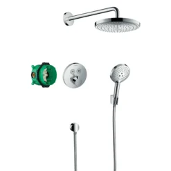 Hansgrohe Raindance Select S Complete Shower Set With Wall Mounted Shower Handset -Shower Essence 27297000 l