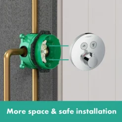 Hansgrohe Raindance S Complete Shower Set With Wall Mounted Shower Handset -Shower Essence 27951000 d6