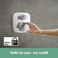 Hansgrohe Croma E Complete Shower Set With Wall Mounted Shower Handset -Shower Essence 27953000 d6