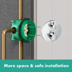 Hansgrohe Croma S Complete Shower Set With Wall Mounted Shower Handset -Shower Essence 27954000 d3