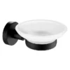 JTP Vos Matt Black Soap Dish -Shower Essence 28131mb l