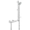 Grohe Grohtherm 1000 Cosmopolitan Thermostatic Shower Mixer And Kit -Shower Essence 34437000 l