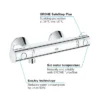 Grohe Grohtherm TMV2 800 Thermostatic Shower Mixer -Shower Essence 34562000 d3