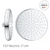 Grohe Grohtherm Perfect Shower Set With Tempesta 210 2 Grohe Grohtherm Perfect Shower Set With Tempesta 210 -Shower Essence 34726000 d4