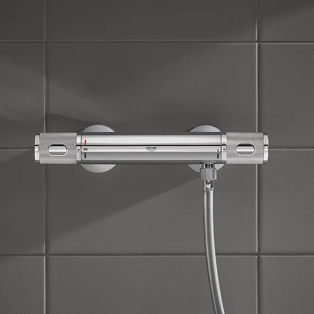 Grohe Precision Feel Thermostatic Shower Mixer 1/2" 3 Grohe Precision Feel Thermostatic Shower Mixer 1/2"